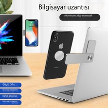 Span Fonksiyonel Cep Telefonu Tutucusu Yaratıcı Tembel Manyetik Tutucu Katlanabilir ve Taşınabilir Alüminyum Alaşım (Yurt Dışından)