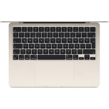 Apple MacBook Air M3 16GB 256GB SSD macOS 13" Taşınabilir Bilgisayar Yıldız Işığı MC8J4TU/A