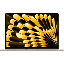 Apple MacBook Air M3 16GB 256GB SSD macOS 13" Taşınabilir Bilgisayar Yıldız Işığı MC8J4TU/A