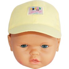 Kız Çocuk Sarı Şapka 1-3 Yaş