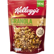 Kellogg's Granola 500 gr X5 Adet,avantajlı Paket,antep Fıstıklı ve Beyaz Çikolata Parçacıklı