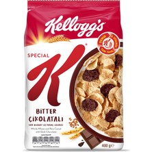 Kellogg's Special K Bitter Çikolatalı Kahvaltılık Tam Buğday ve Pirinç Gevreği 400 gr x 3 Adet, Tam Tahıllı