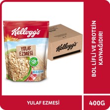 Kellogg's Yulaf Ezmesi 400 gr x 10 Adet, %100 Yulaf Ezmesi, Lif ve Protein Kaynağı