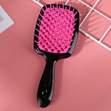 Danlu Beyaz Pembe Hava Yastığı Tarak Kadın Saç Derisi Masaj Tarak Saç Fırçası Kadın Oymak Ev Salon Dıy Kuaförlük Aracı Fırça Saç Tarak (Yurt Dışından)
