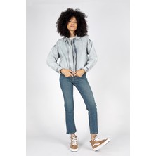 Lee Cooper Verti 1 Kadın Jean Ceket