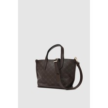 Bag Flower Kelly Jakarlı El ve Çapraz Çanta