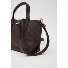 Bag Flower Kelly Jakarlı El ve Çapraz Çanta