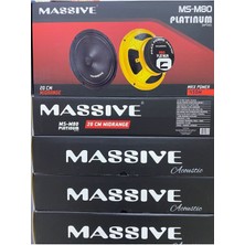 Woodhub Ms -M80 Yeni Seri 2024 20CM Uyumlu Özel Seri 450WAT Iki Adet Kapaksız