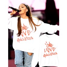 Ariana Grande One Love Manchester Kapşonlu Hoodie
