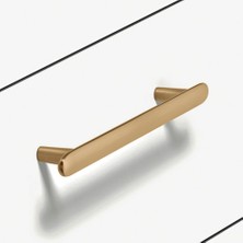 Hafele H2135 Mobilya Kulp 128MM Mat Altın Renkli 3'lü Avantaj Paket