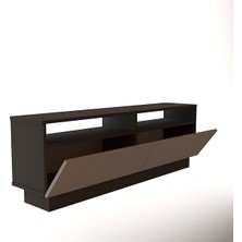 Albero Mobilya Albero Niche Tv Ünitesi 145 cm Antrasit-Beyaz