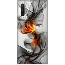 Teknomeg Samsung Galaxy Note 10 Uyumlu Basketbol Potası  Desenli Silikon Kılıf