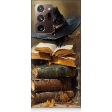 Teknomeg Samsung Galaxy Note 20 Ultra Uyumlu Büyücü Şapka Desenli Silikon Kılıf