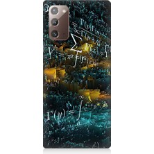 Teknomeg Samsung Galaxy Note 20 Uyumlu Matematik Formülleri  Desenli Silikon Kılıf