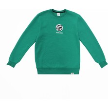 Raining Animals Balina Nakışlı Sweatshirt Özel Tasarım Echo Unisex Şardonlu