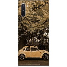 Teknomeg Samsung Galaxy Note 10 Uyumlu Klasik Vosvos  Desenli Silikon Kılıf