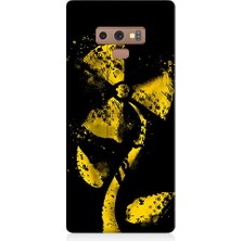 Teknomeg Samsung Galaxy Note 9 Uyumlu Rüzgar Gülü  Desenli Silikon Kılıf