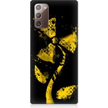 Teknomeg Samsung Galaxy Note 20 Uyumlu Rüzgar Gülü  Desenli Silikon Kılıf