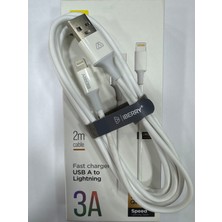 Iberry Usb-A To Lightning 2 Metre iphone Kablo
