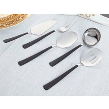 Roy King Venüs 5 Prç Sos Seti Çelik-Siyah