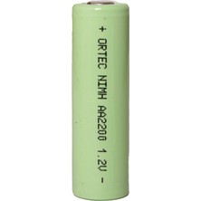 Ortec 1.2V 2200MAH Ni-Mh Aa Şarj Edilebilir Kalem Pil