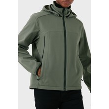 Boss Regular Fit  Çıkarılabilir Kapüşonlu Soft Shel Mont Erkek Mont 50515100 056