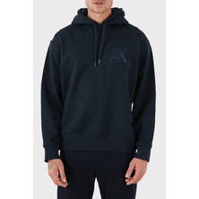 Armani Exchange Pamuk Karışımlı Regular Fit Kapüşonlu Yaka Sweat Erkek Sweat 6dzmje ZJ4XZ 1510