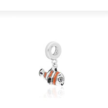 Zeyyn Sılver 925 Ayar Gümüş Disney Kayıp Balık Nemo Charm