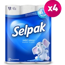 Selpak® Kağıt Havlu 12'li x 4 Adet