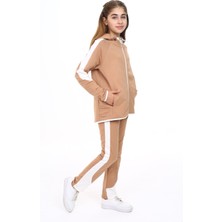 Toontoy Kız Çocuk Baskılı Eşofman Takım