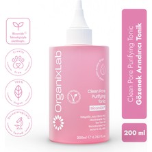 Organixlab Clean Pore Gözenek Arındırıcı Tonik Bha Gözenek Sıkılaştırıcı I Karma Ve Yağlı Ciltler 200 ml