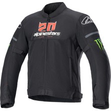 Alpinestars FQ20 T-Sps Air Monster Korumalı Motosiklet Montu Siyah / Beyaz / Kırmızı