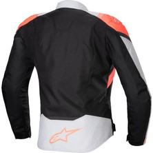 Alpinestars Stella T-Jaws V4 Wp Korumalı Kadın Motosiklet Montu Siyah / Gri / Oranj