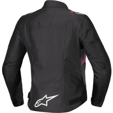 Motomax Alpinestars Stella T-Sps V2 Korumalı Kadın Motosiklet Montu Siyah / Beyaz / Pembe