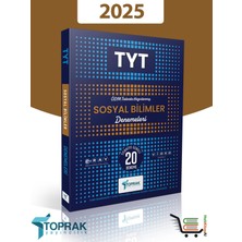 Toprak Yayıncılık 2025 Model TYT Sosyal Bilgiler Bilimler 20'li Deneme