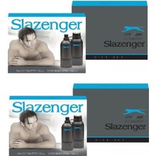Slazenger Mavi Edt 125 ml 150 ml Erkek Deodorant * 2 Adet