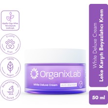 Organixlab White Deluxe Leke Karşıtı Krem I Beyazlatıcı Krem I Arbutin Krem 50 ml