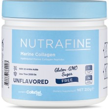 Nutrafine Marine Collagen Premium Doğal   Hidrolize Kolajen Peptitler Toz Gıda Takviyesi 210 gr