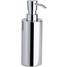 System Banyo Aksesuarları Tezgah Üstü Sıvı Sabunluk Krom 189x60x93 mm