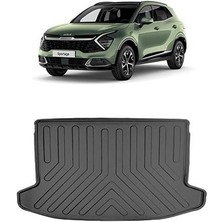 Rizline Kia Sportage Ses Sistemsiz 2022+  3D Bagaj havuzu Siyah