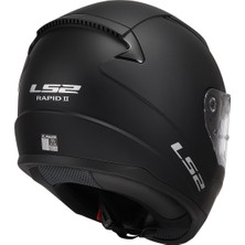 LS2 RAPID 2 MAT SİYAH KASK M