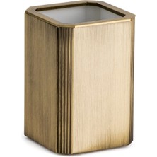 Diş Fırçalığı Antik Renk 102X70X70 Mm