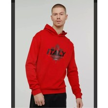 Lumberjack M-SD1047 Renato Hoodie Kırmızı