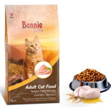 Bonnie Chicken Tavuklu Yetişkin Kedi Maması 10 kg