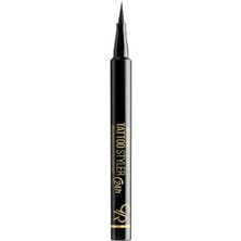 Golden Rose Tattoo Styler Waterproof Eyelıner Midnight Black 24 h