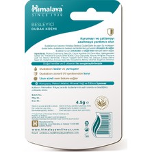 Himalaya Besleyici Lip Balm - Buğday Tohum Yağı - Nemlendirici - %100 Doğal Renk Silikon İçermez 4,5 gr 3 Adet