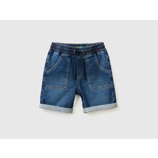 Unıted Colors Of Benetton Erkek Bebek Şort 49BPG900T
