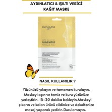 Byphasse Aydınlatıcı ve Işıltı Verici Skin Booster Kağıt Yüz Maskesi 1 Adet