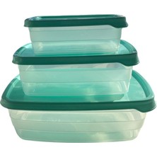 Saklama Kabı (3 Lü Saklama Kabı 0,35 0,65 1,2-Litre)