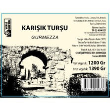 Gurmezza Karışık Turşu 1200 gr